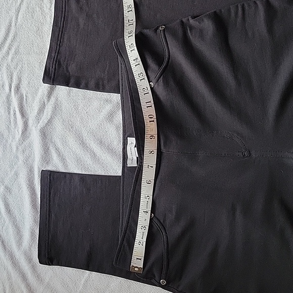 SUSAN Graver QVC Black Knit Stretch Slacks Pants M Medium Mint Condition - Picture 6 of 8